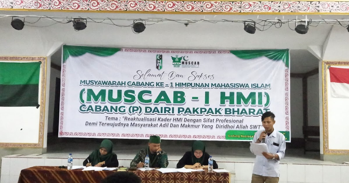 HMI cianjur kab Gelar Musyawarah Cabang